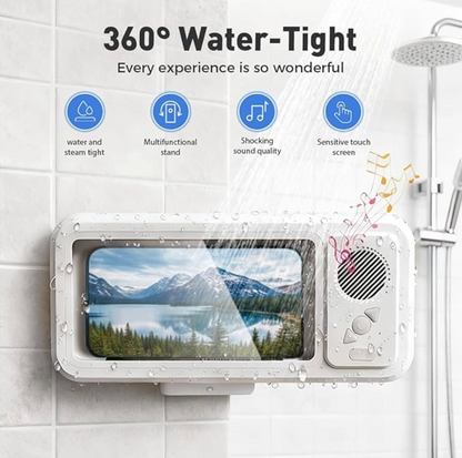 Bluetooth Shower Phone Mount